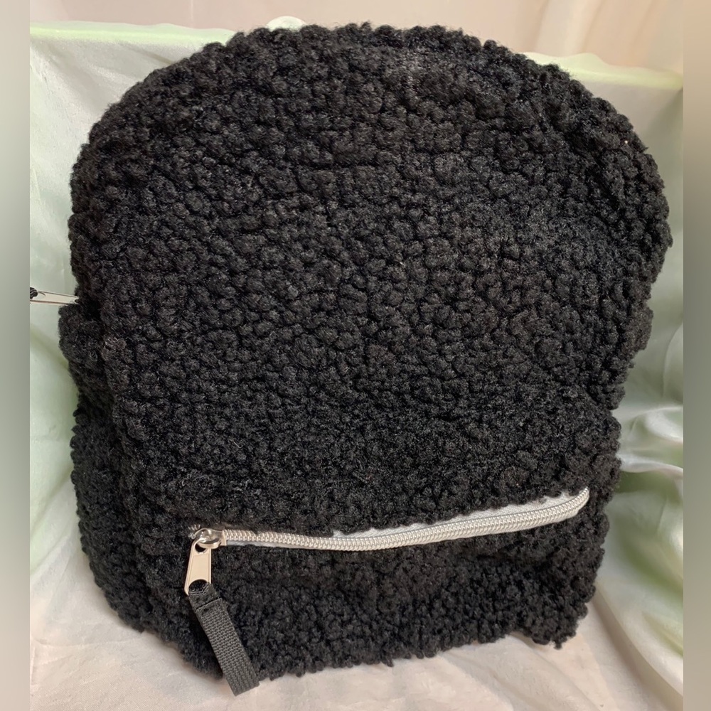 Target Black Sherpa Backpack
